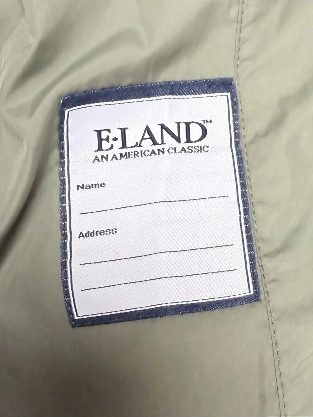 Eland Kids Quilted Barn Jacket 3T Toddler Boy Olive Green Corduroy Fall Winter